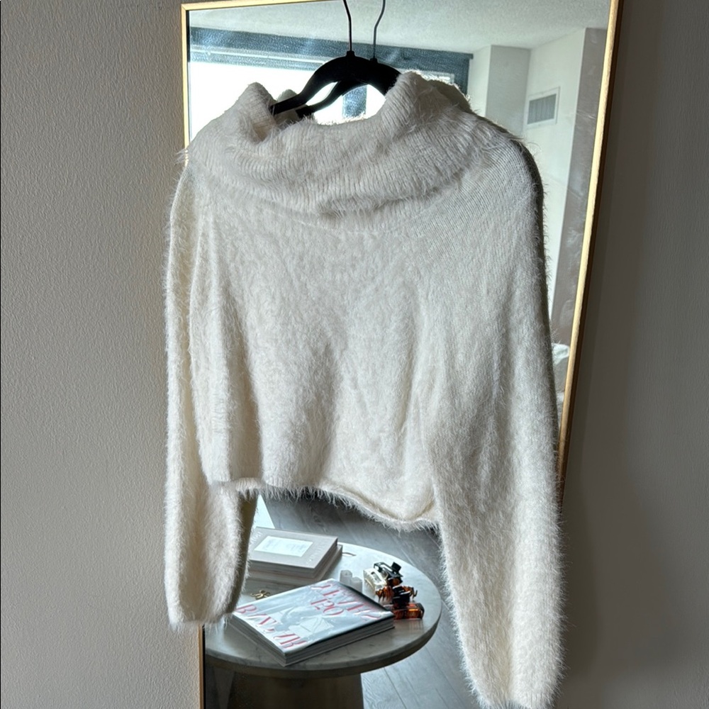 Cozy White Women's Sweater